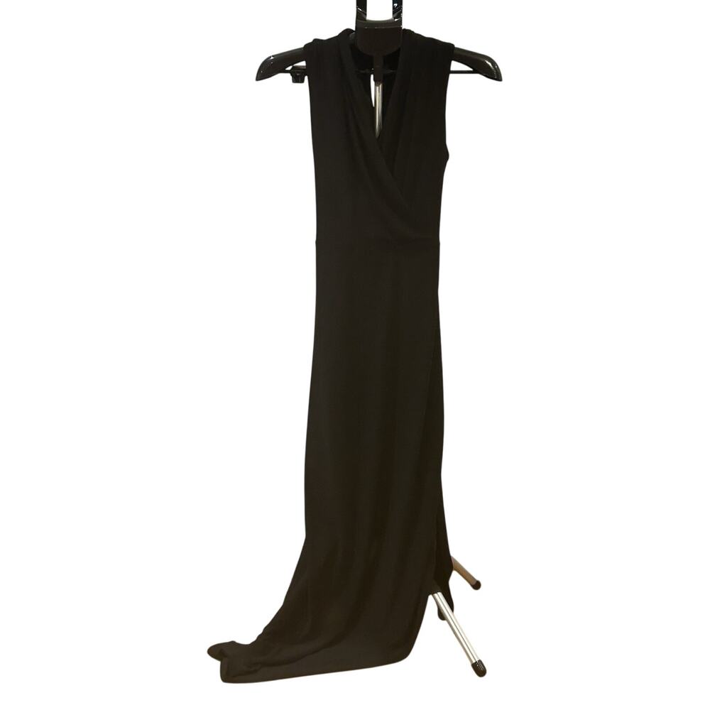 NWT WHBM Black Maxi Dress size 4